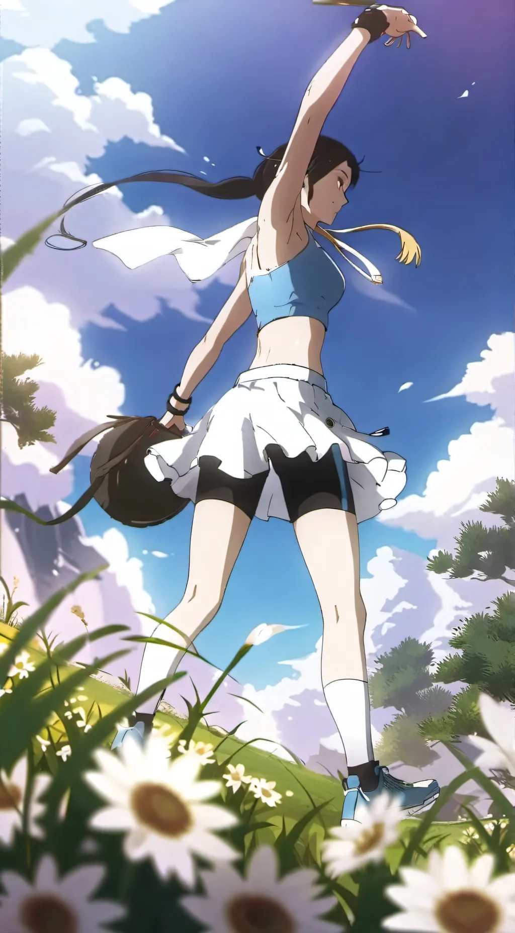 ai character: Lily background