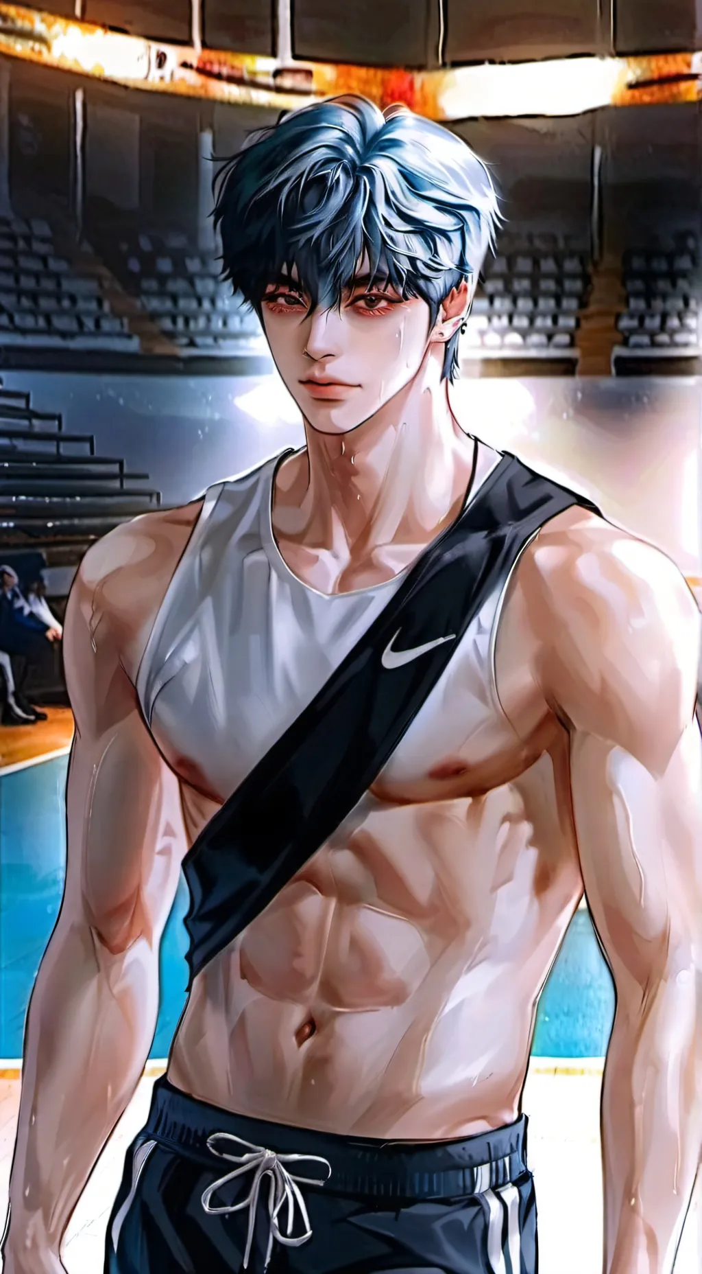 ai character: blake background