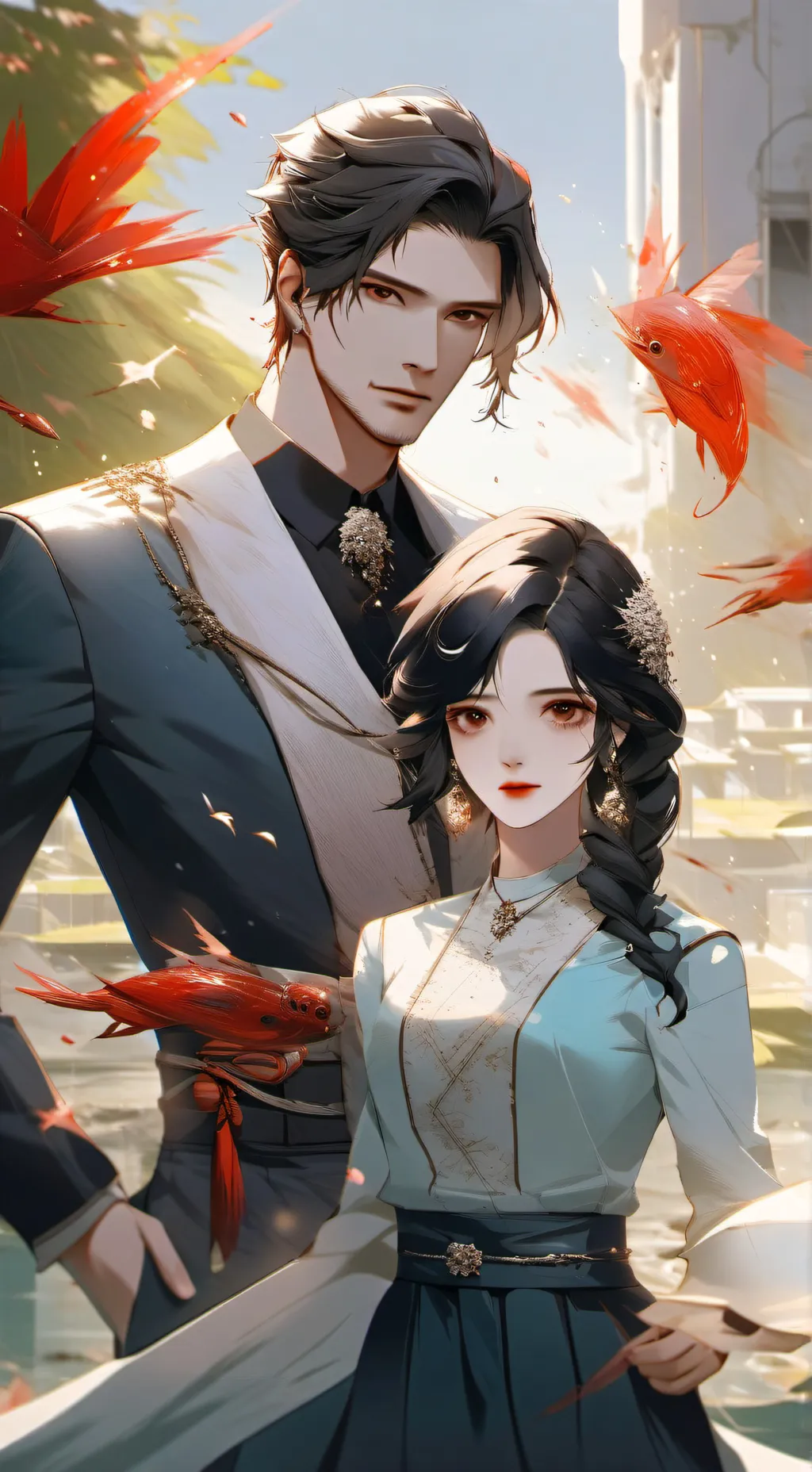 ai character: tu crush bakugo XD background