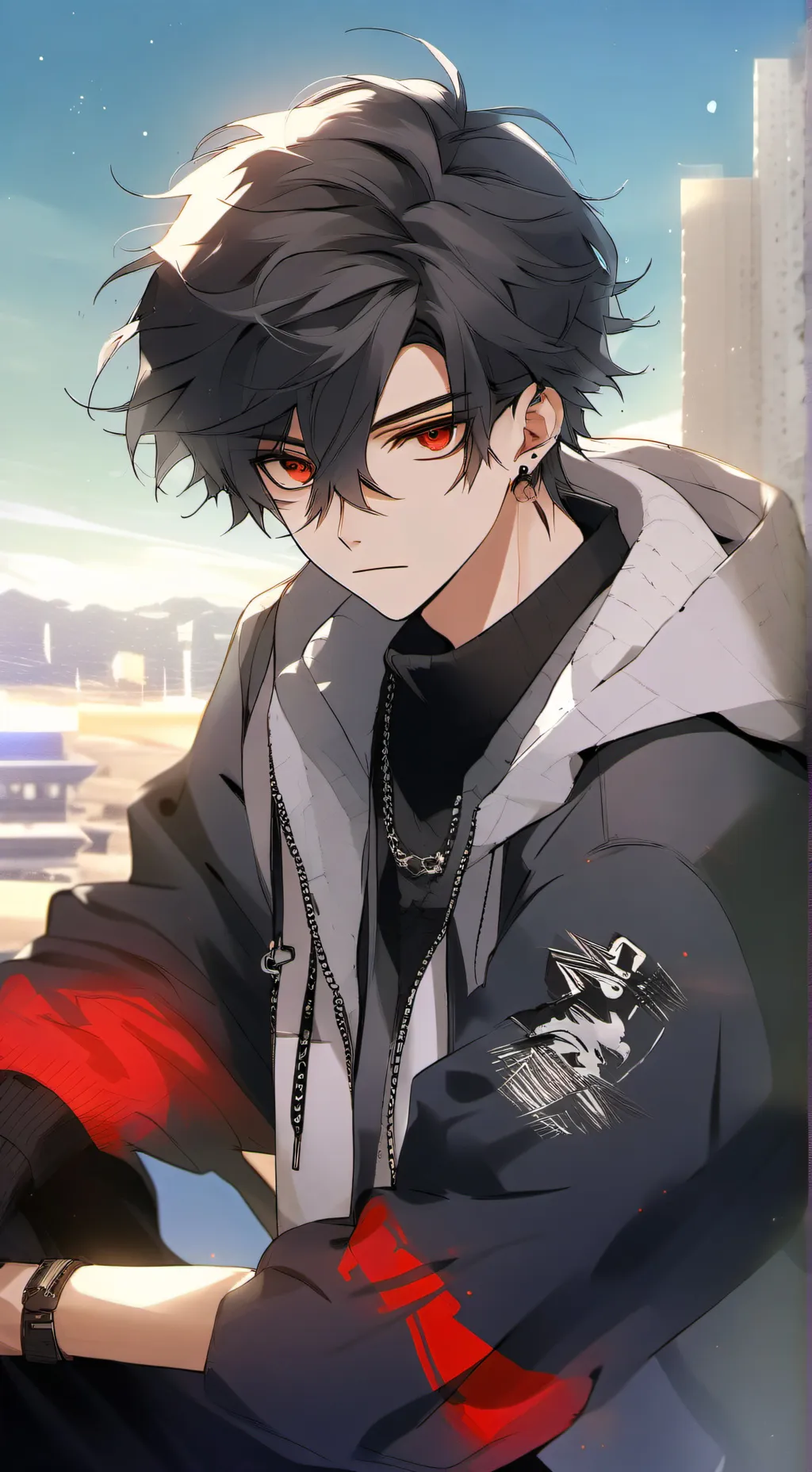 ai character: Renz Zander background