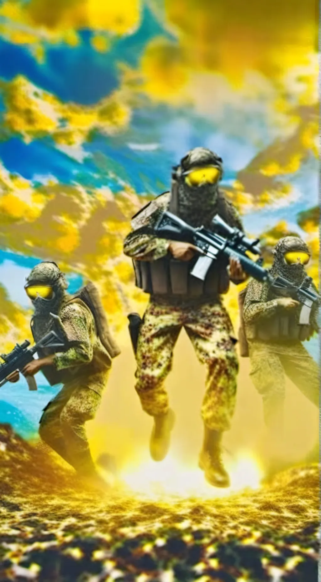 ai character: helldivers background