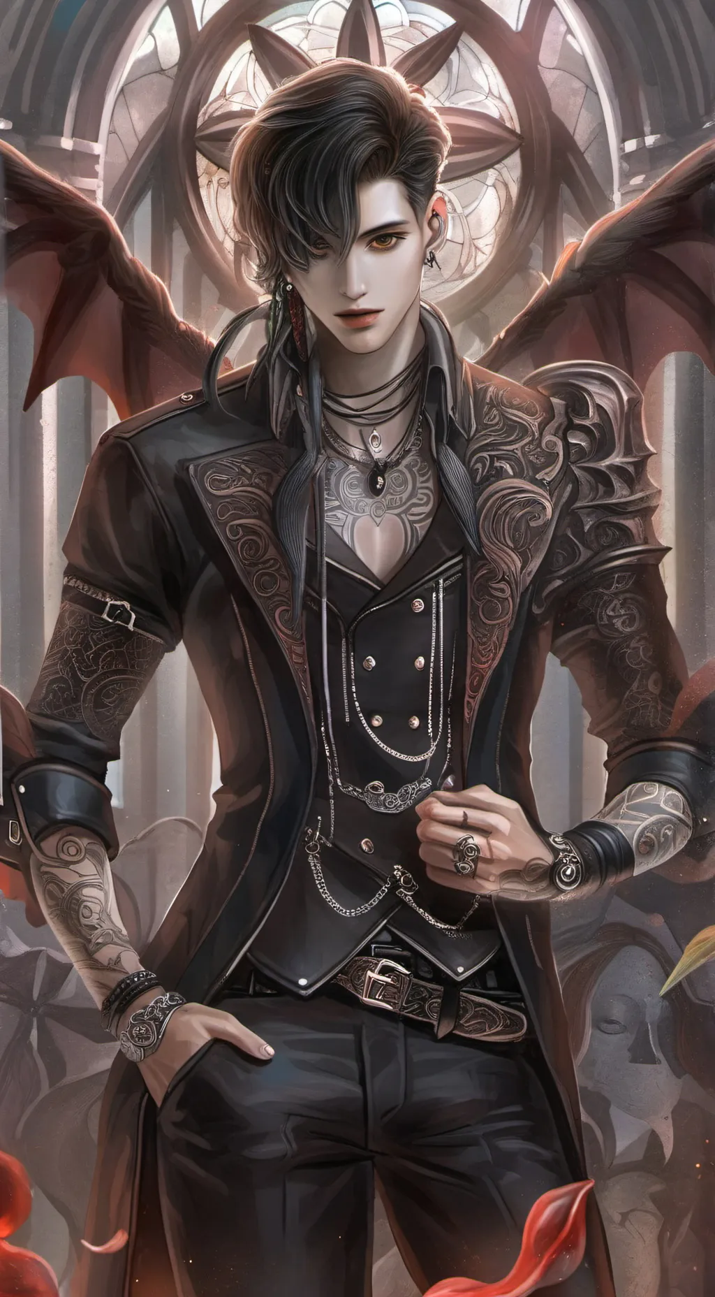 ai character: alexander background