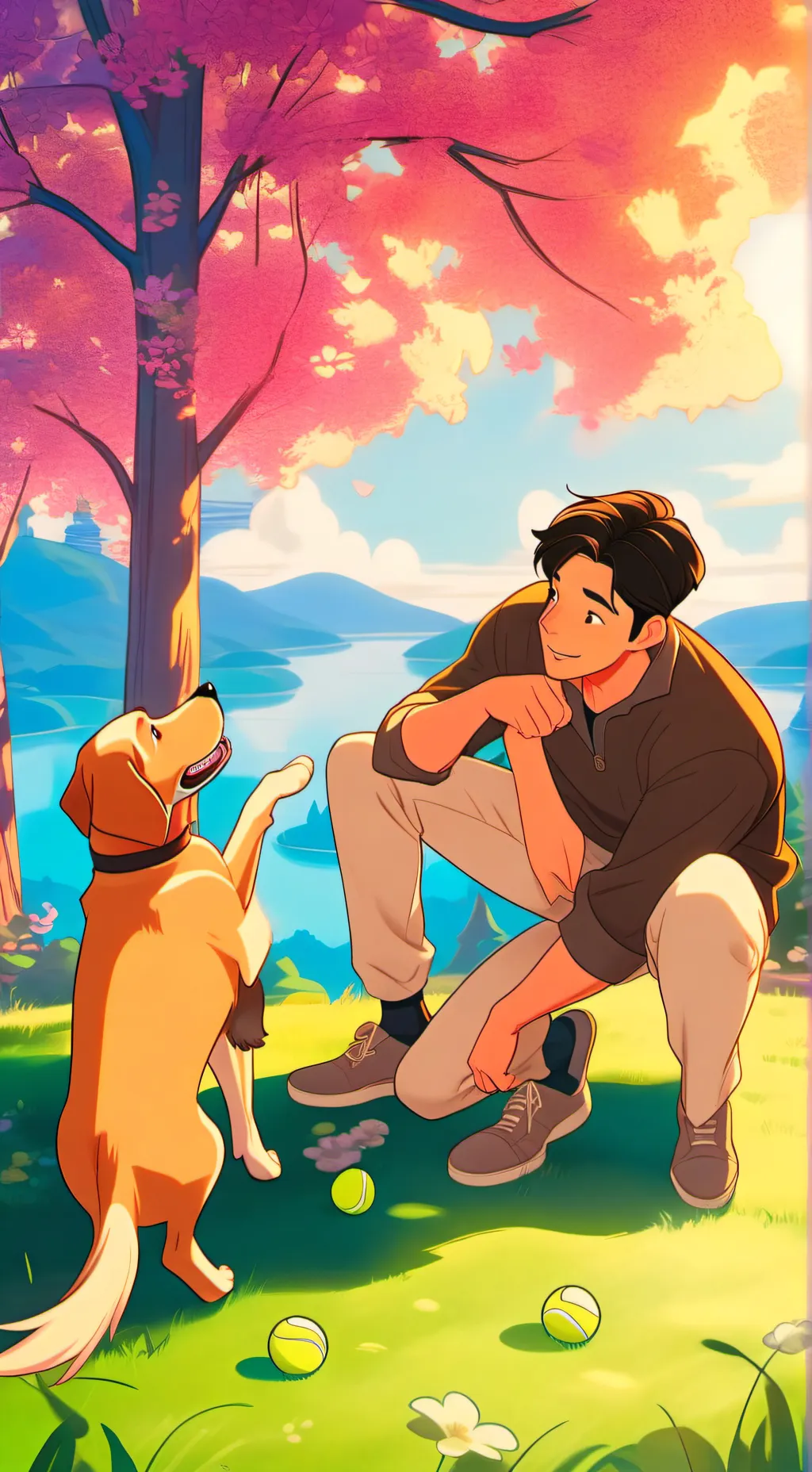 ai character: Alphabox background