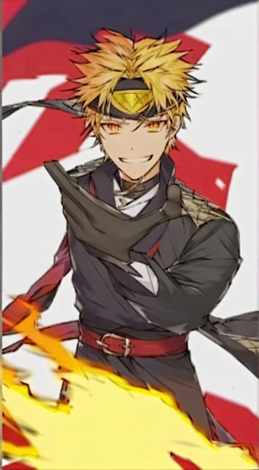 ai character: Naruto!  background