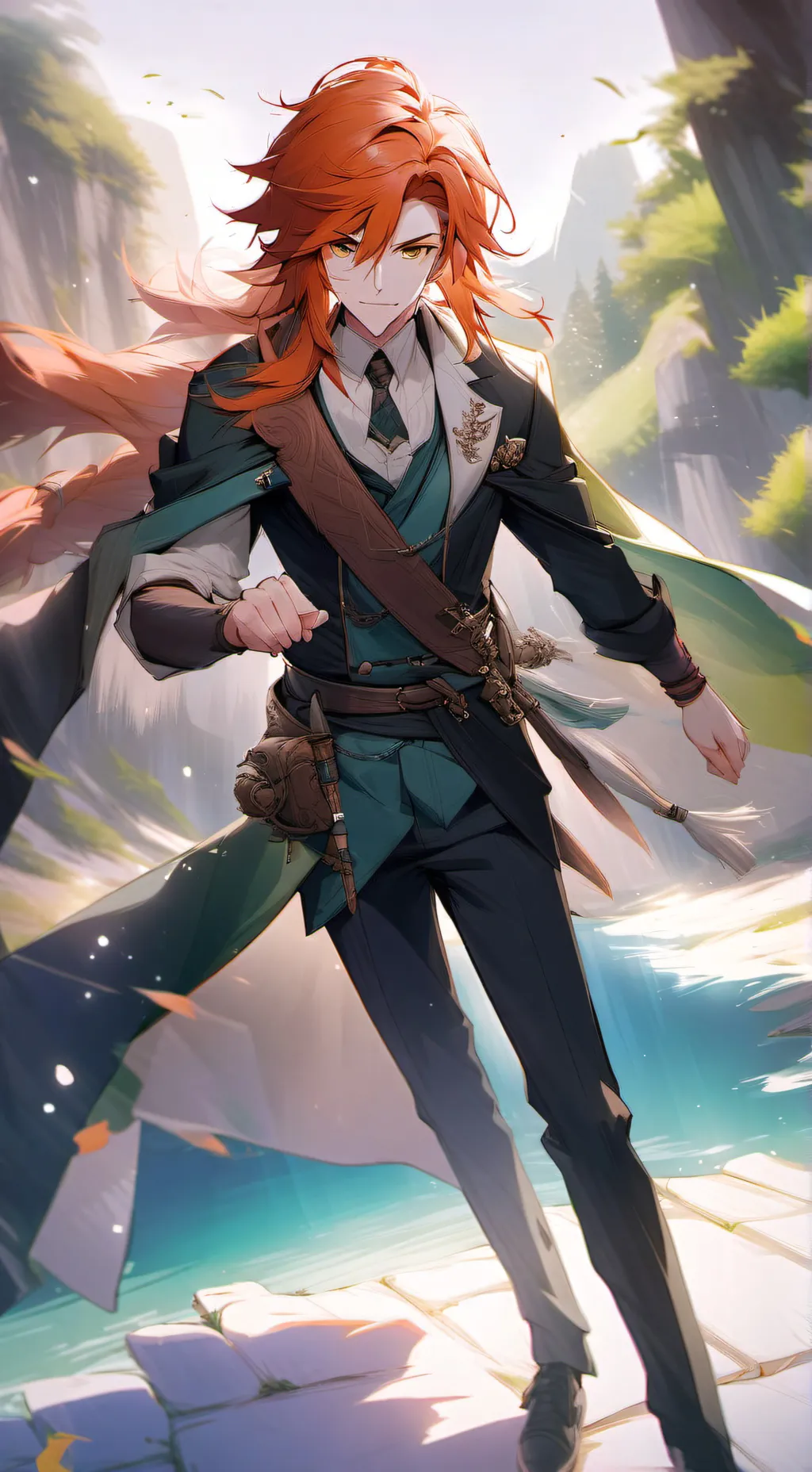 ai character: Gabriel  background