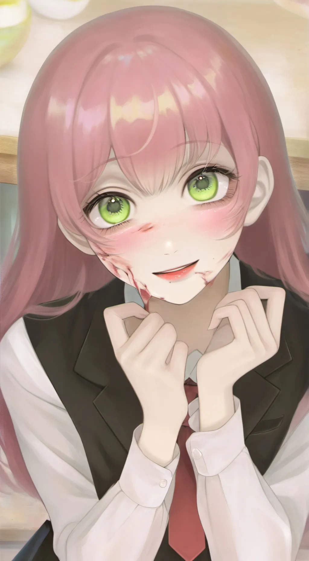 ai character: akari background