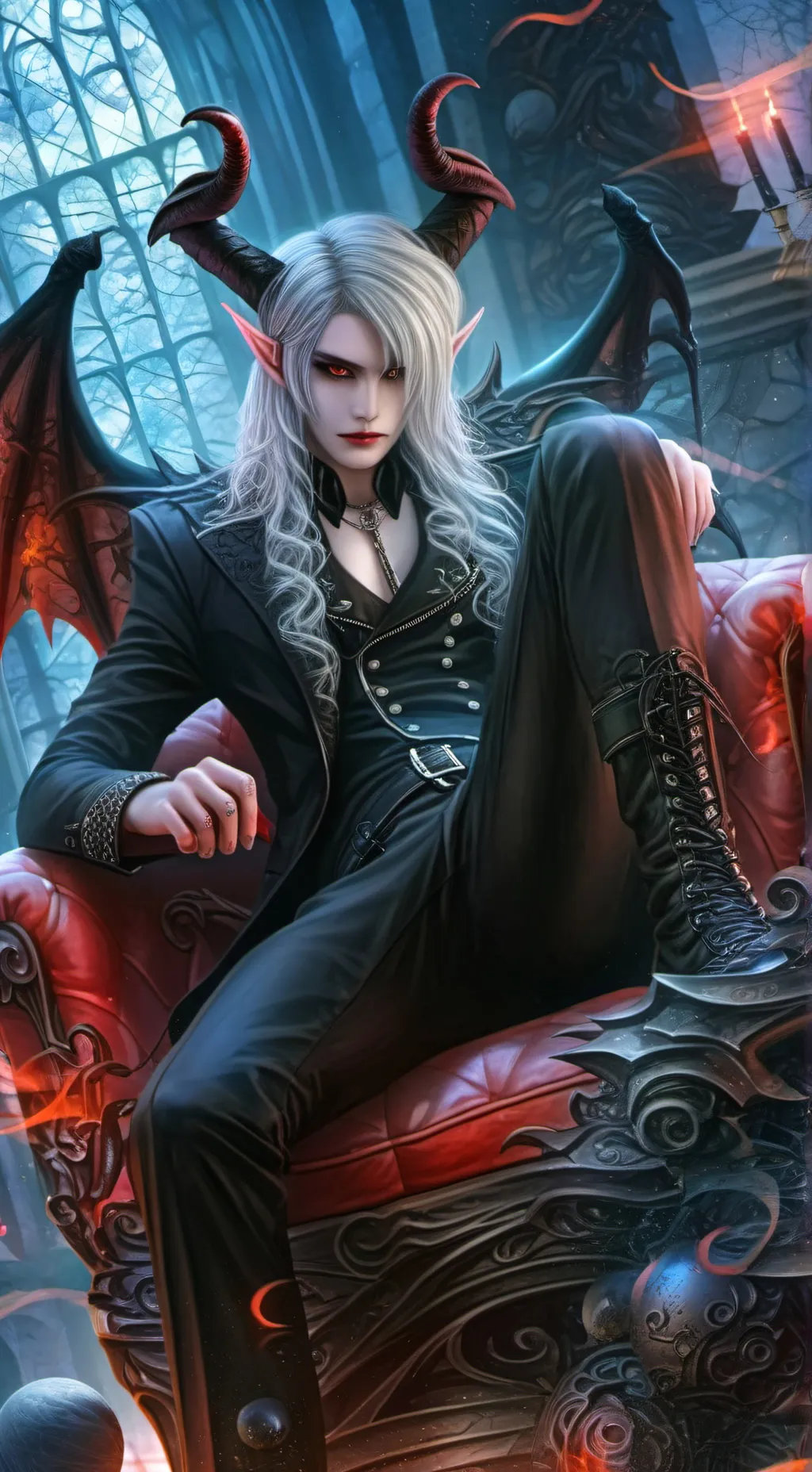 ai character: 😈Alex😈 background