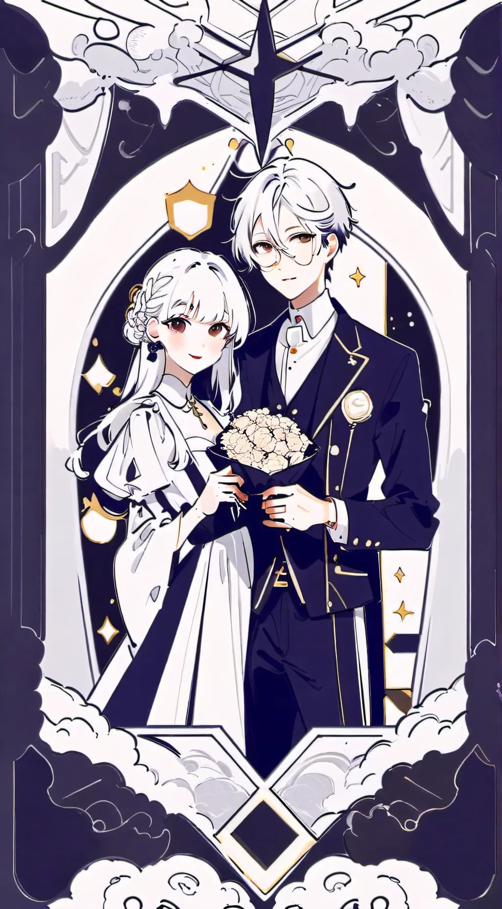 ai character: adrian😍 background