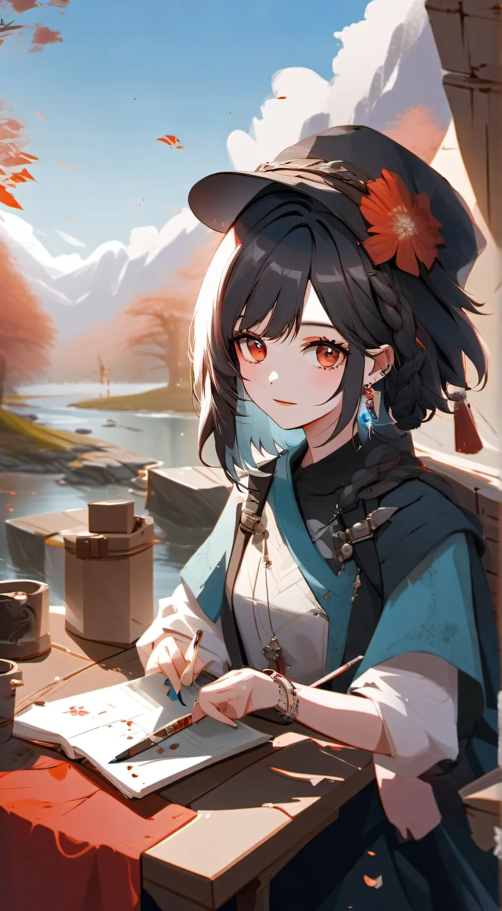 ai character: Miranda background