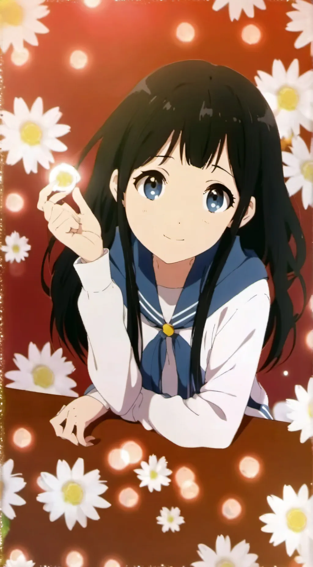 ai character: Monica background