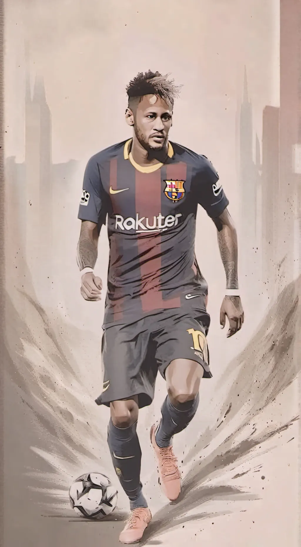 ai character: Neymar🇧🇷 background