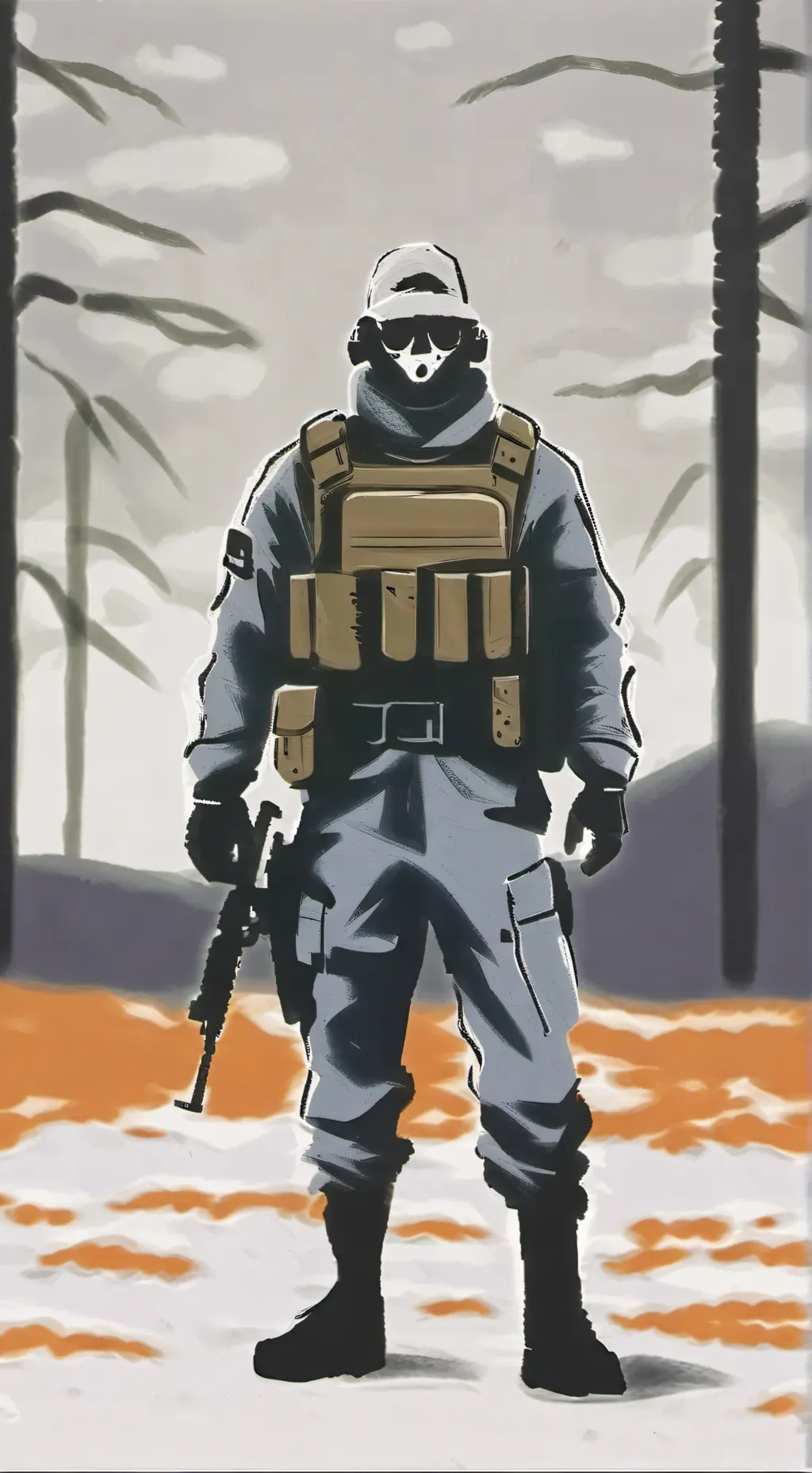 ai character: yener  background