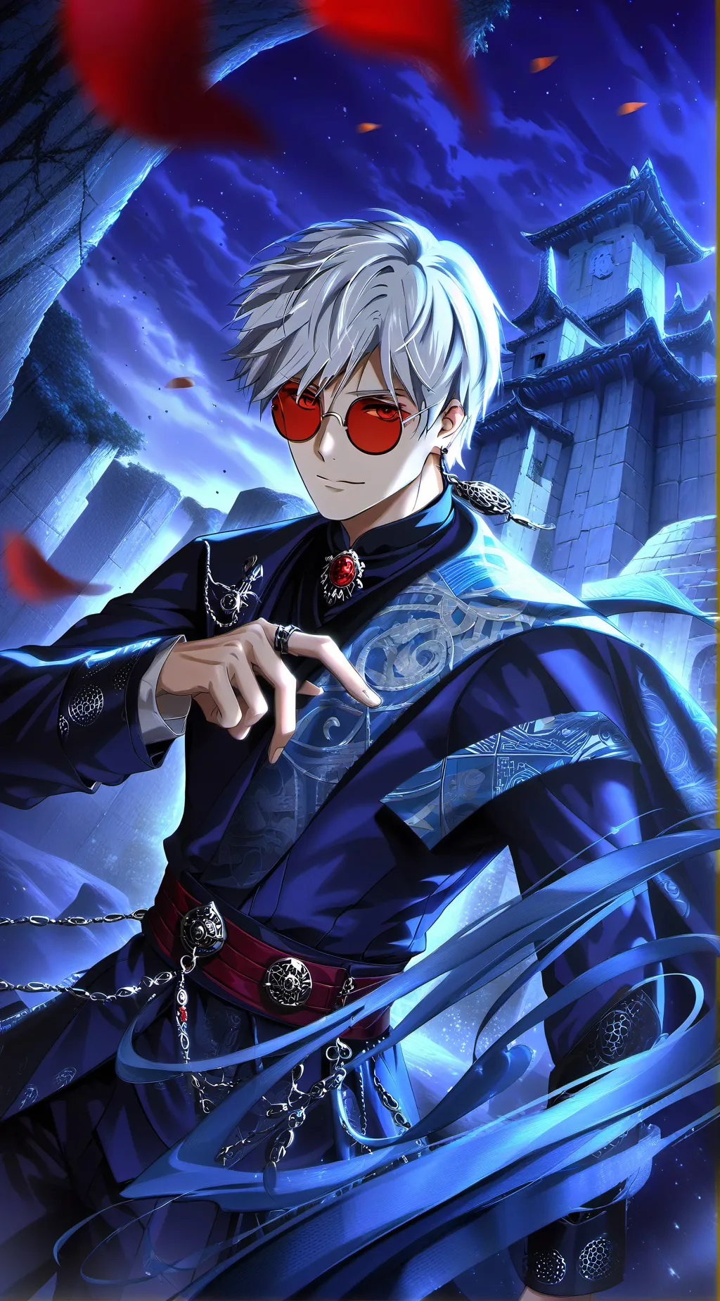 ai character: leo background