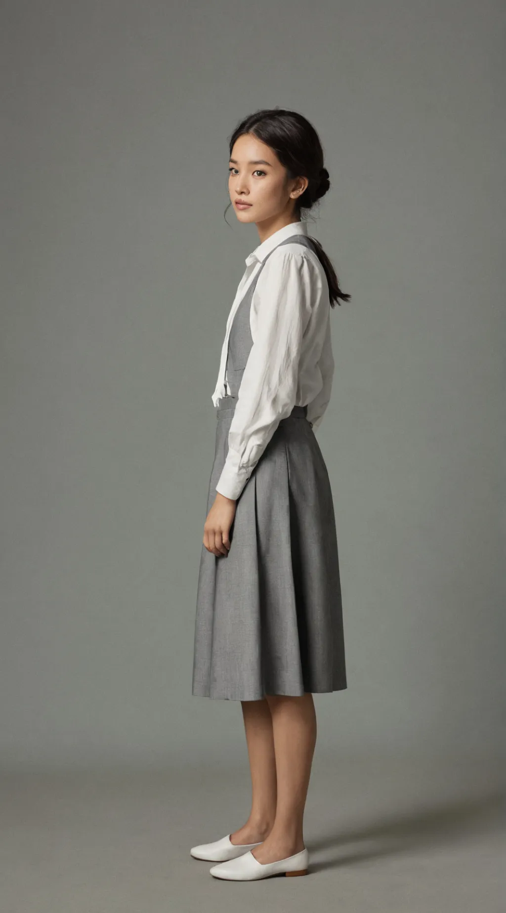 ai character: Ashley  background