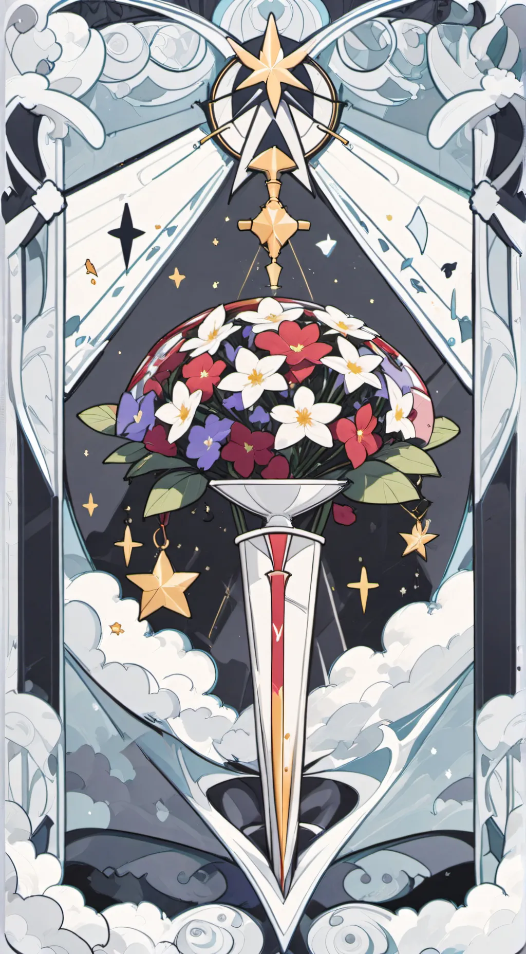 ai character: Dw❤️🎀 background