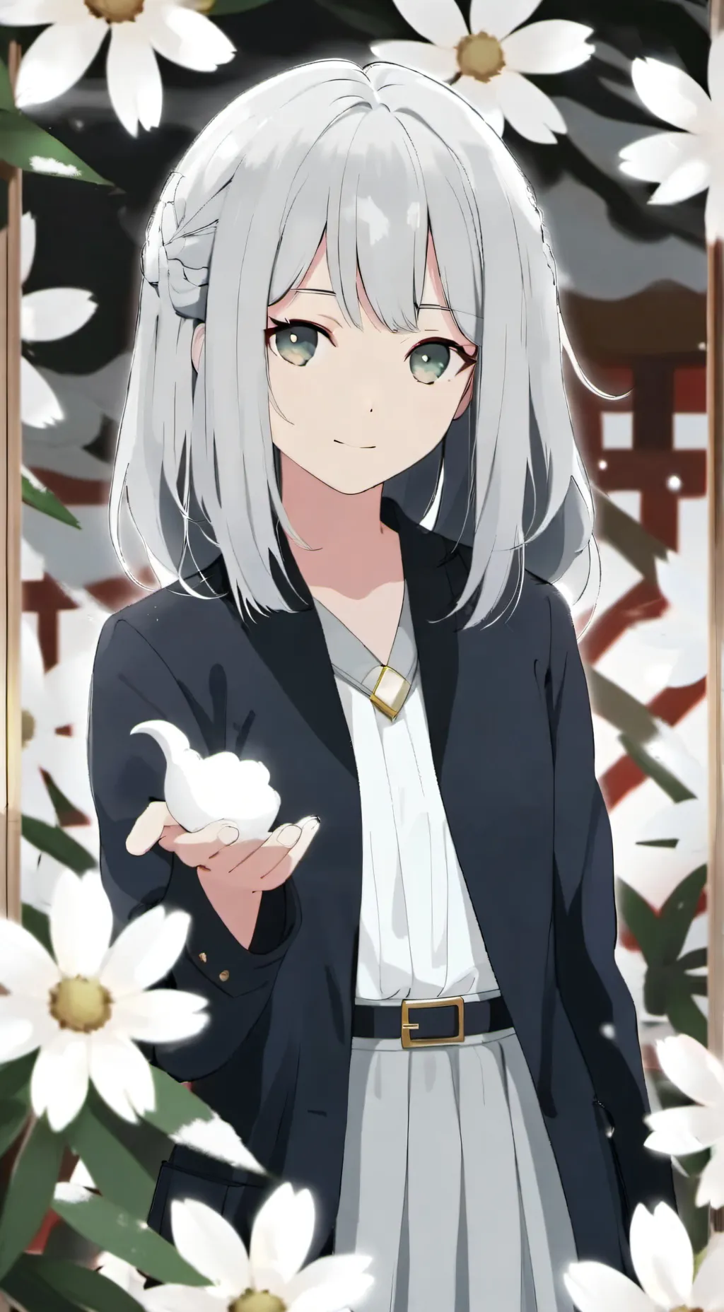 ai character: Manga background