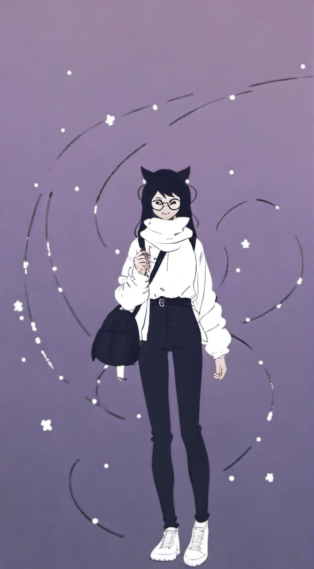 ai character: mis circle background