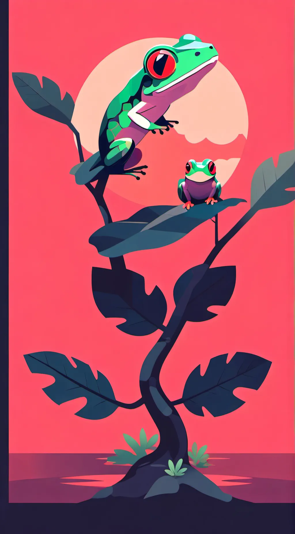 ai character: Sapo Emanuel  background