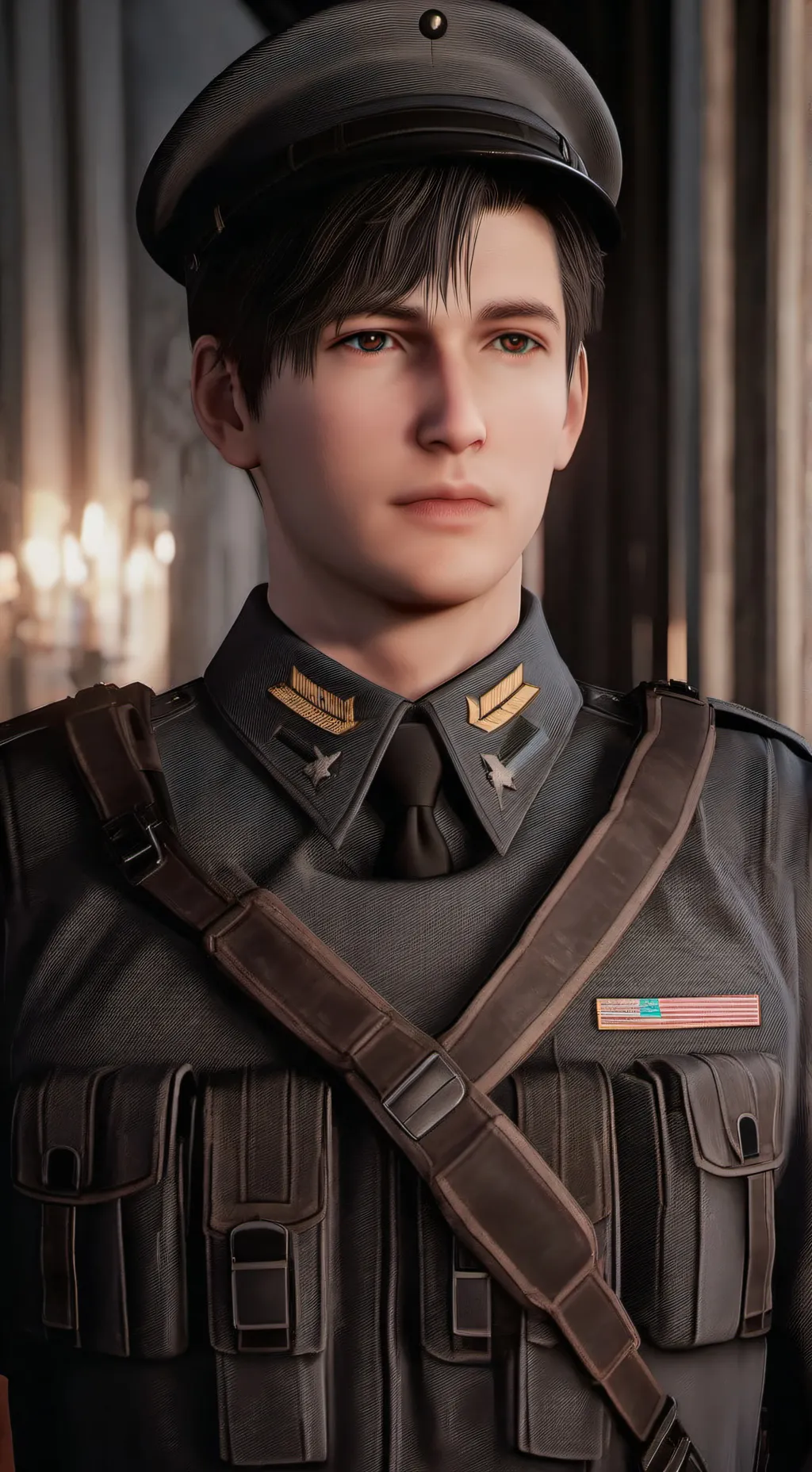 ai character: Military background