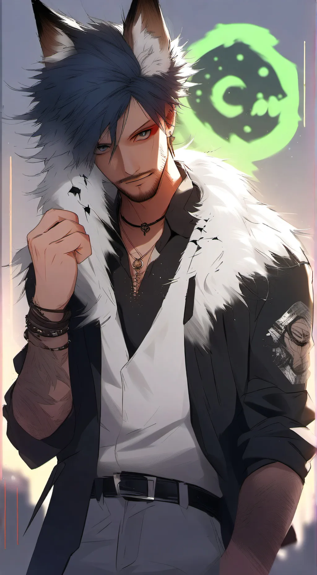 ai character: Monoxide background