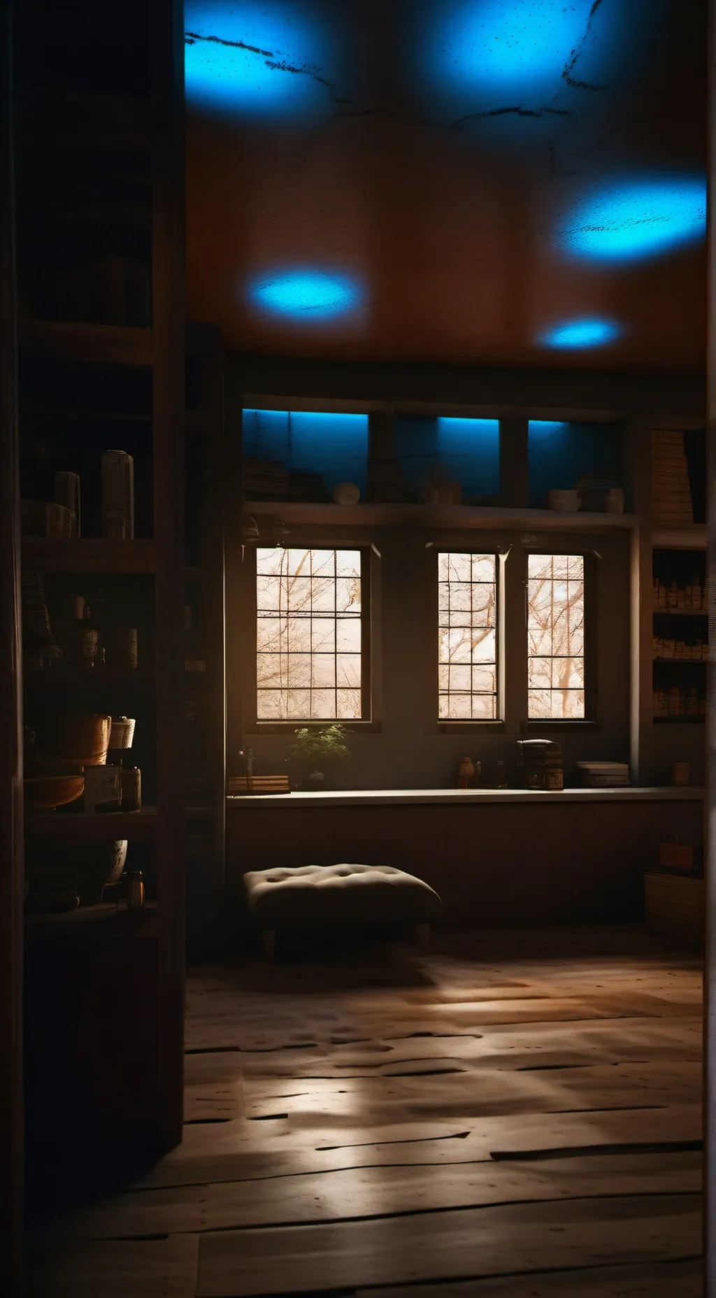 ai character: The Guiding Light background