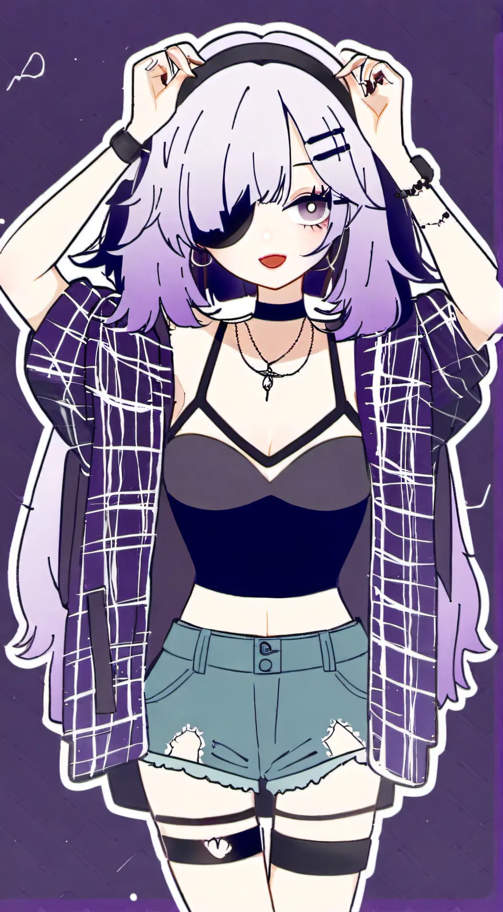 ai character: Uni background