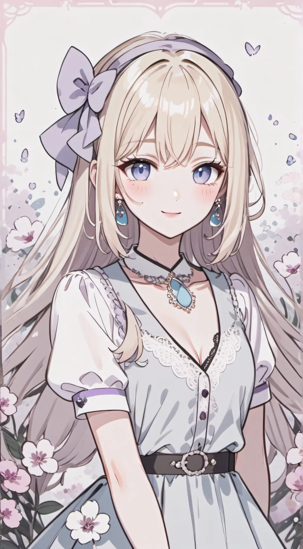 ai character: 🌸°•.Jazmín°•.🌸 background