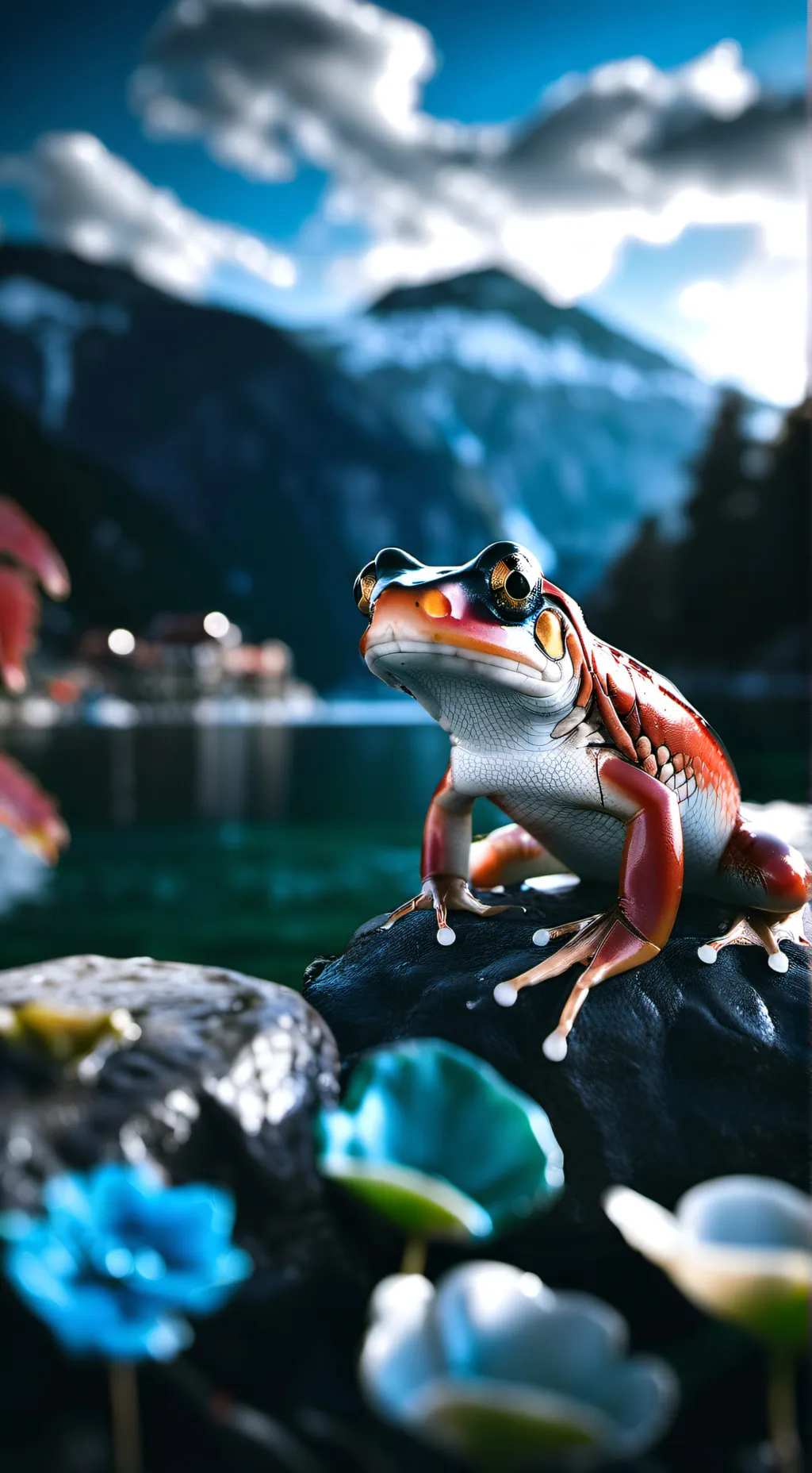 ai character: cartoon cat background