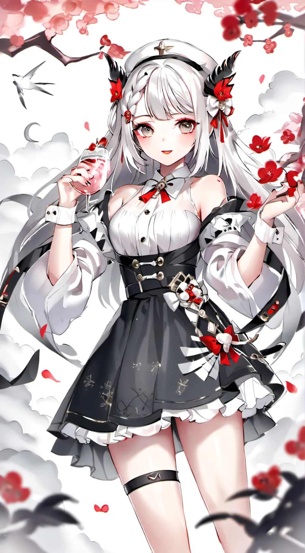 ai character: Анечка background