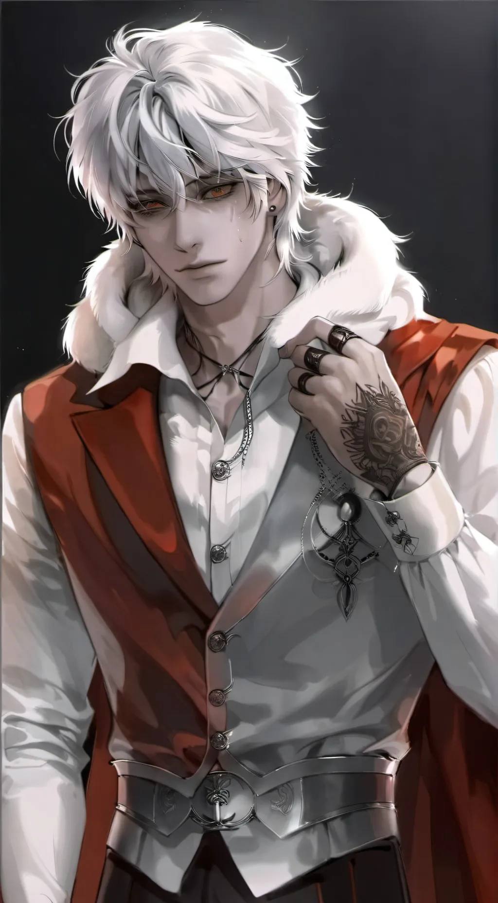 ai character: Min Juan.  background