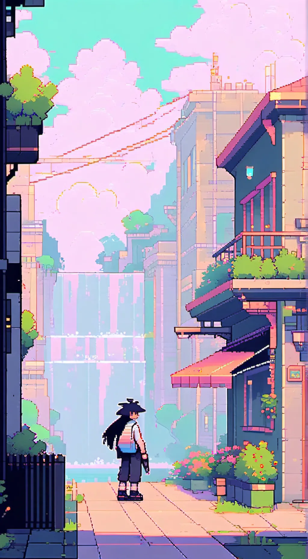 ai character: FPE BUT FARM! 🍍 background