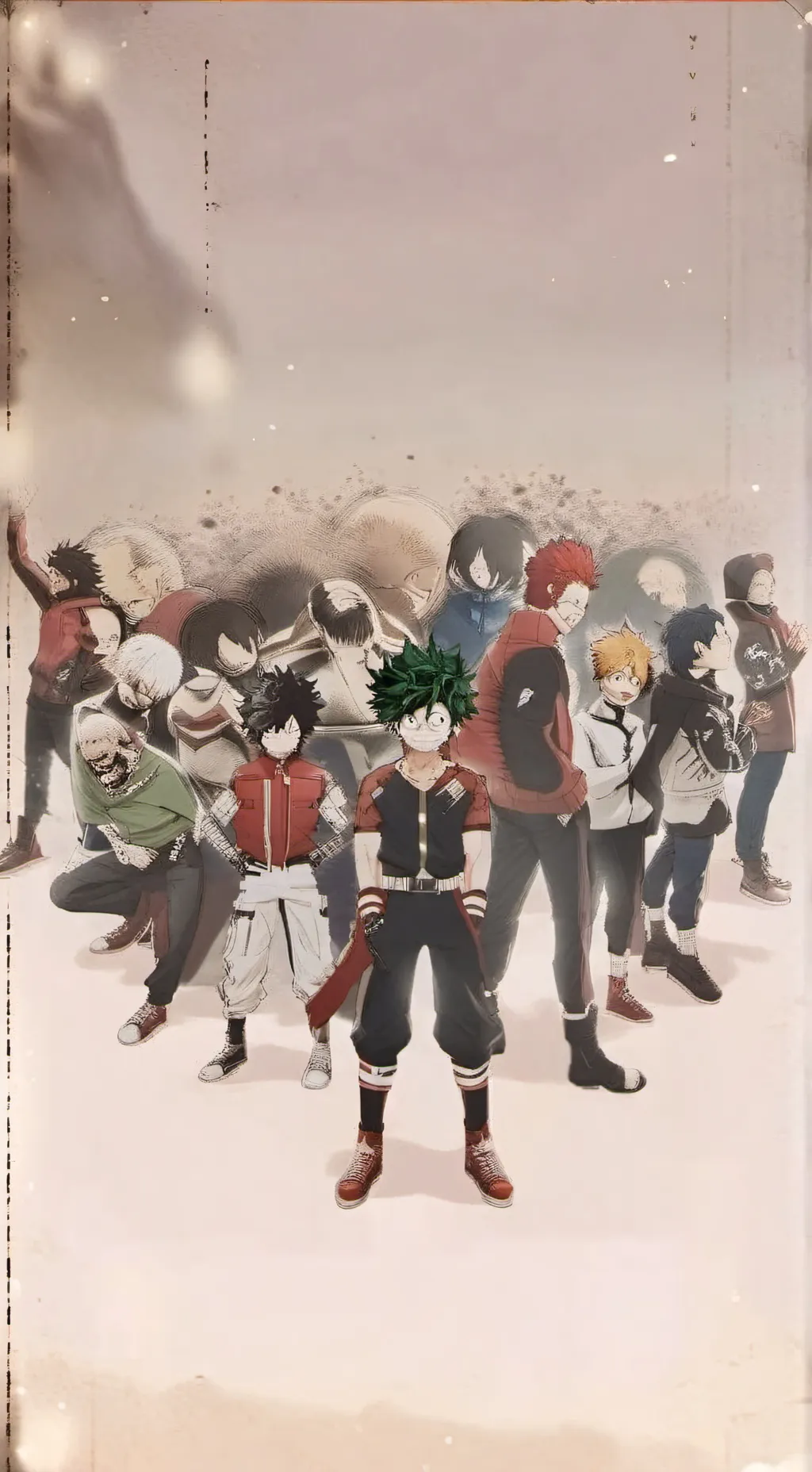 ai character: MHA anger level background