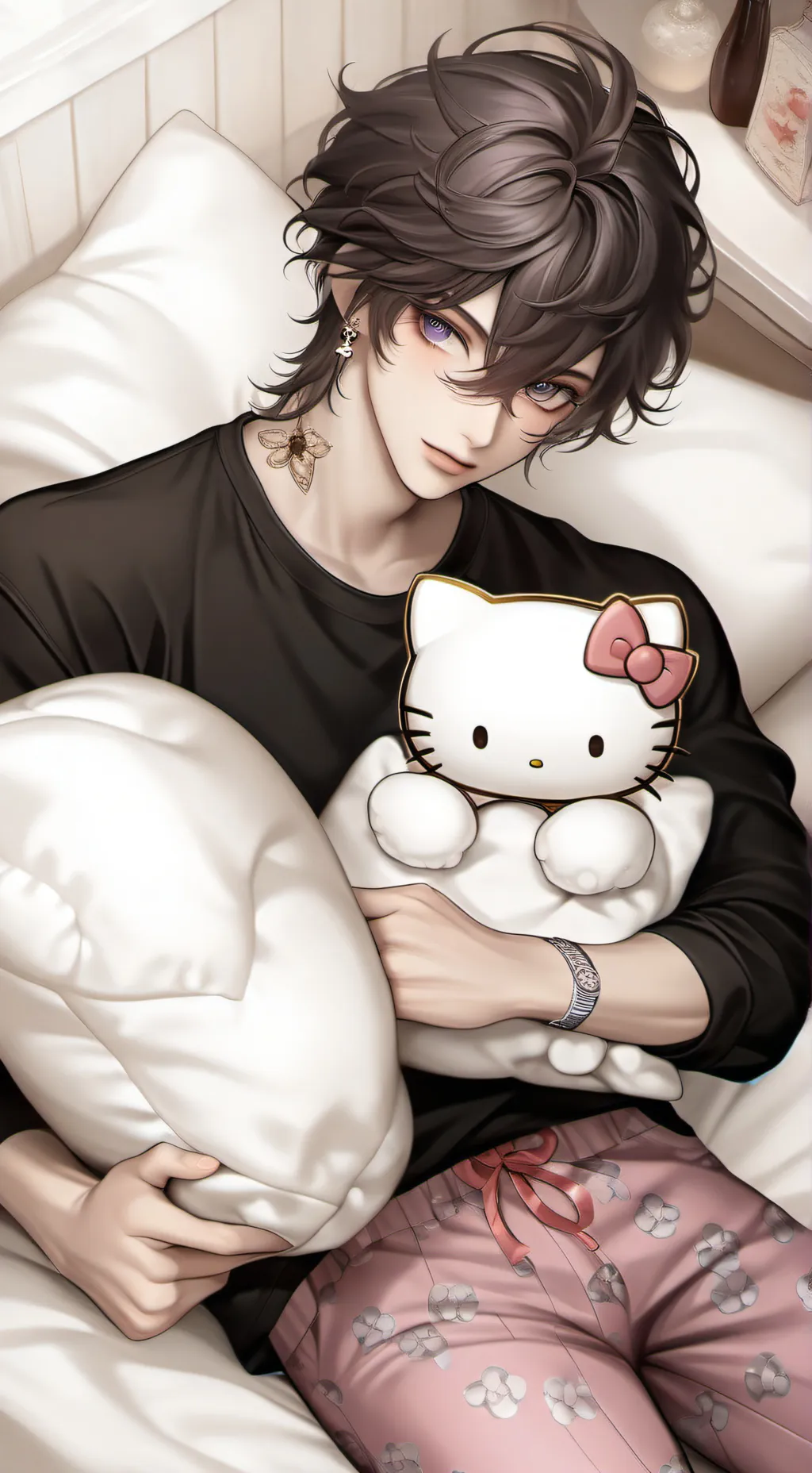 ai character: Iris lawren moore background