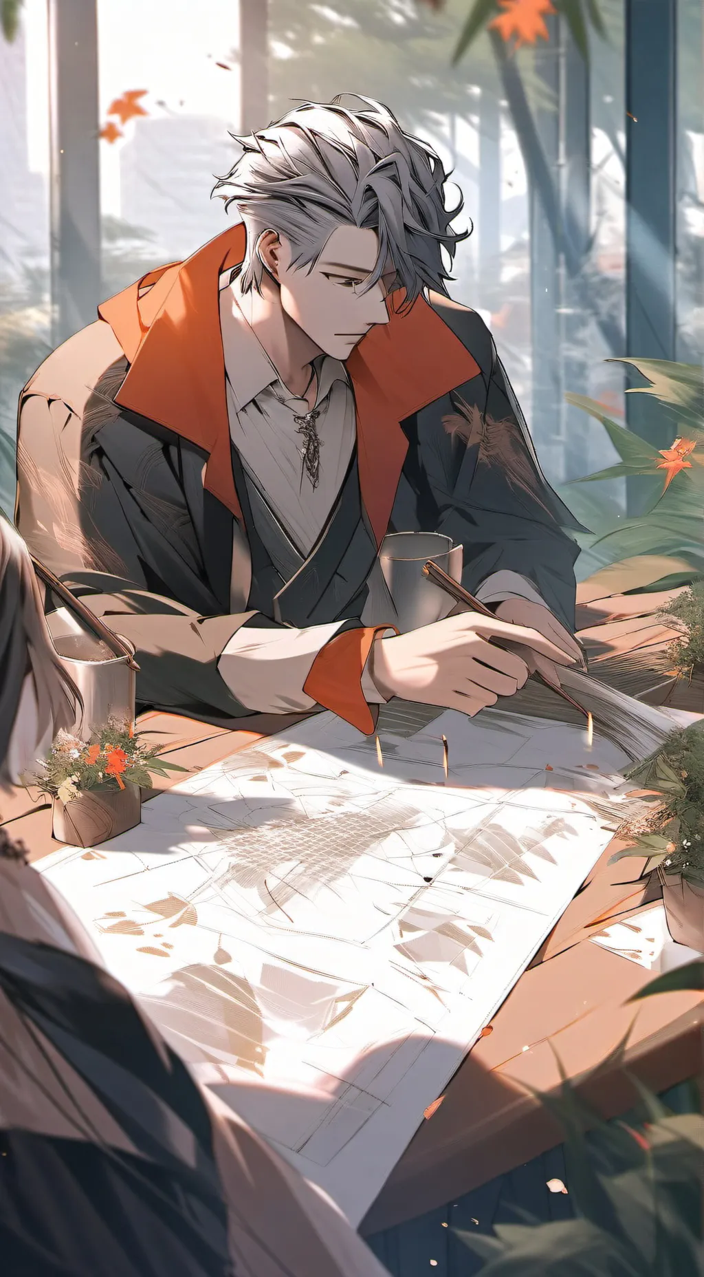ai character: Hyunlix 🤫 background