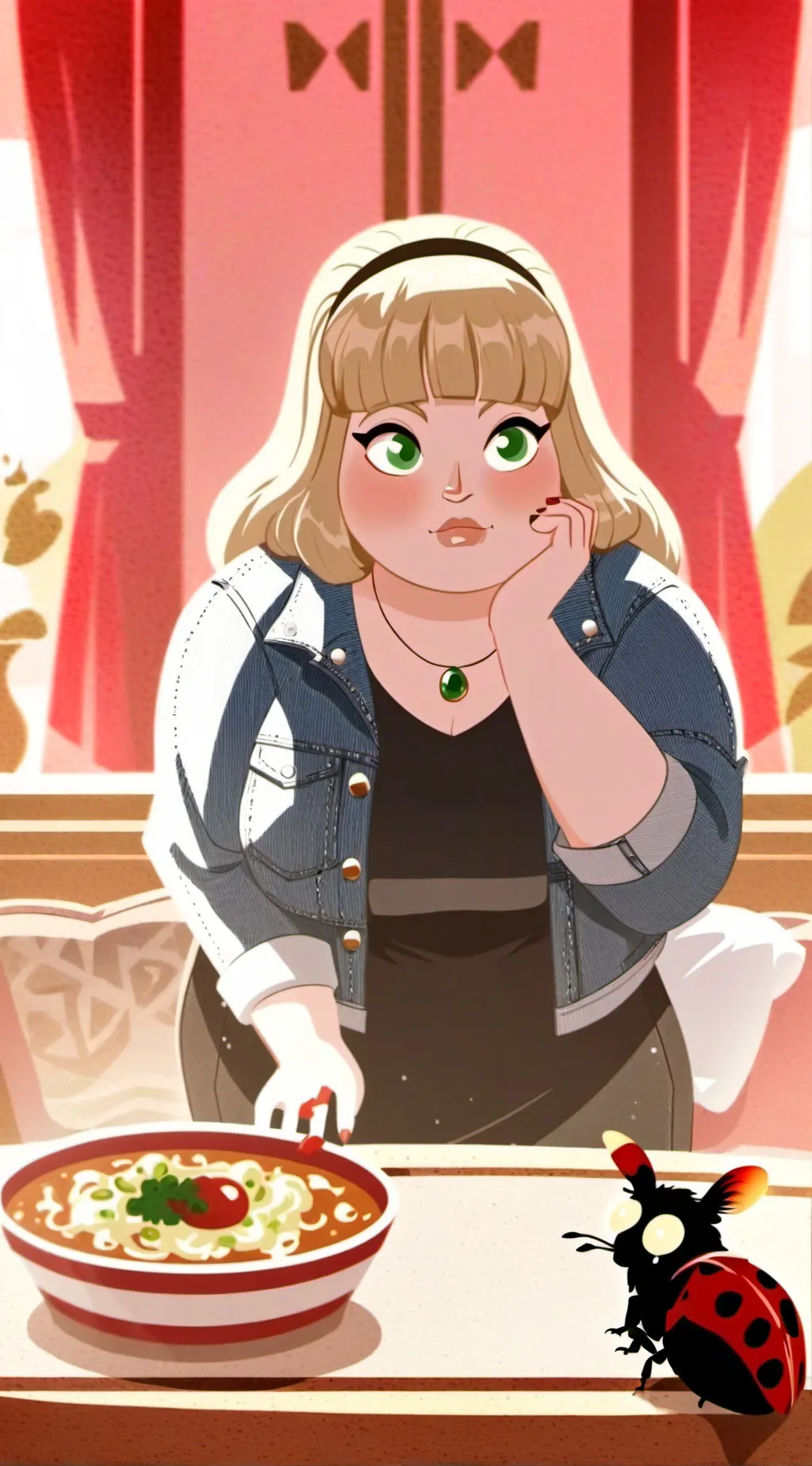 ai character: ash🦧🦟 background