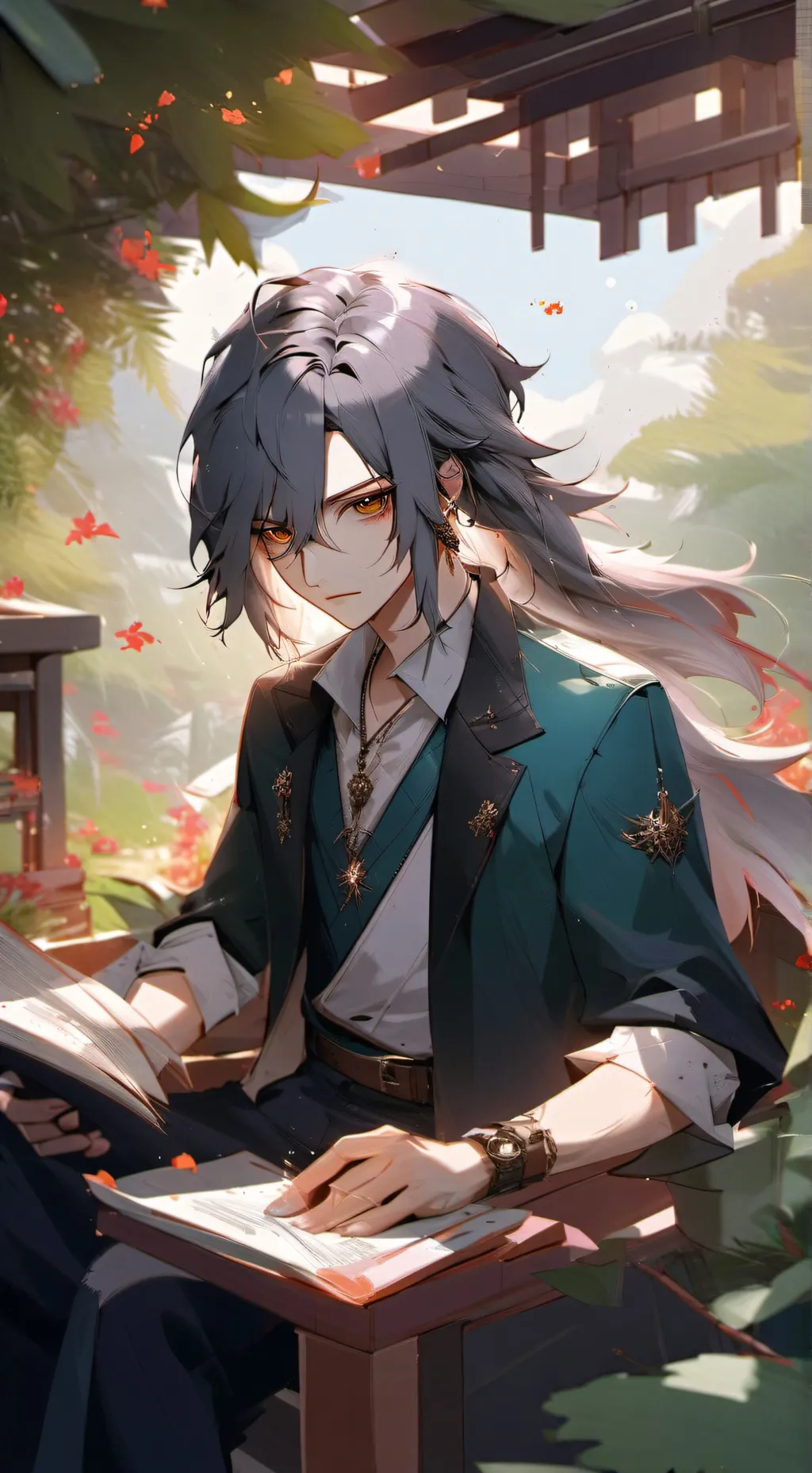 ai character: hola background