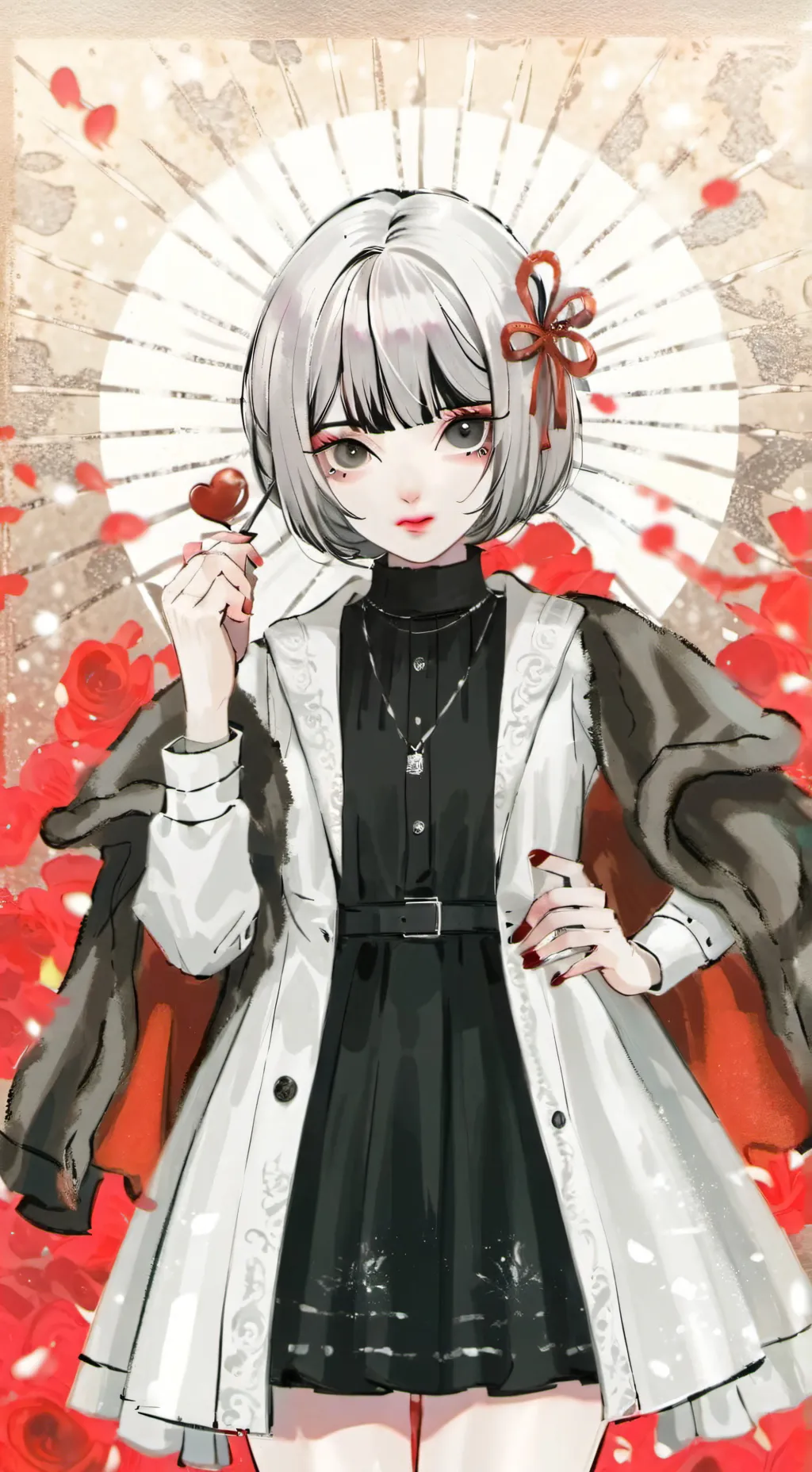 ai character: serena background