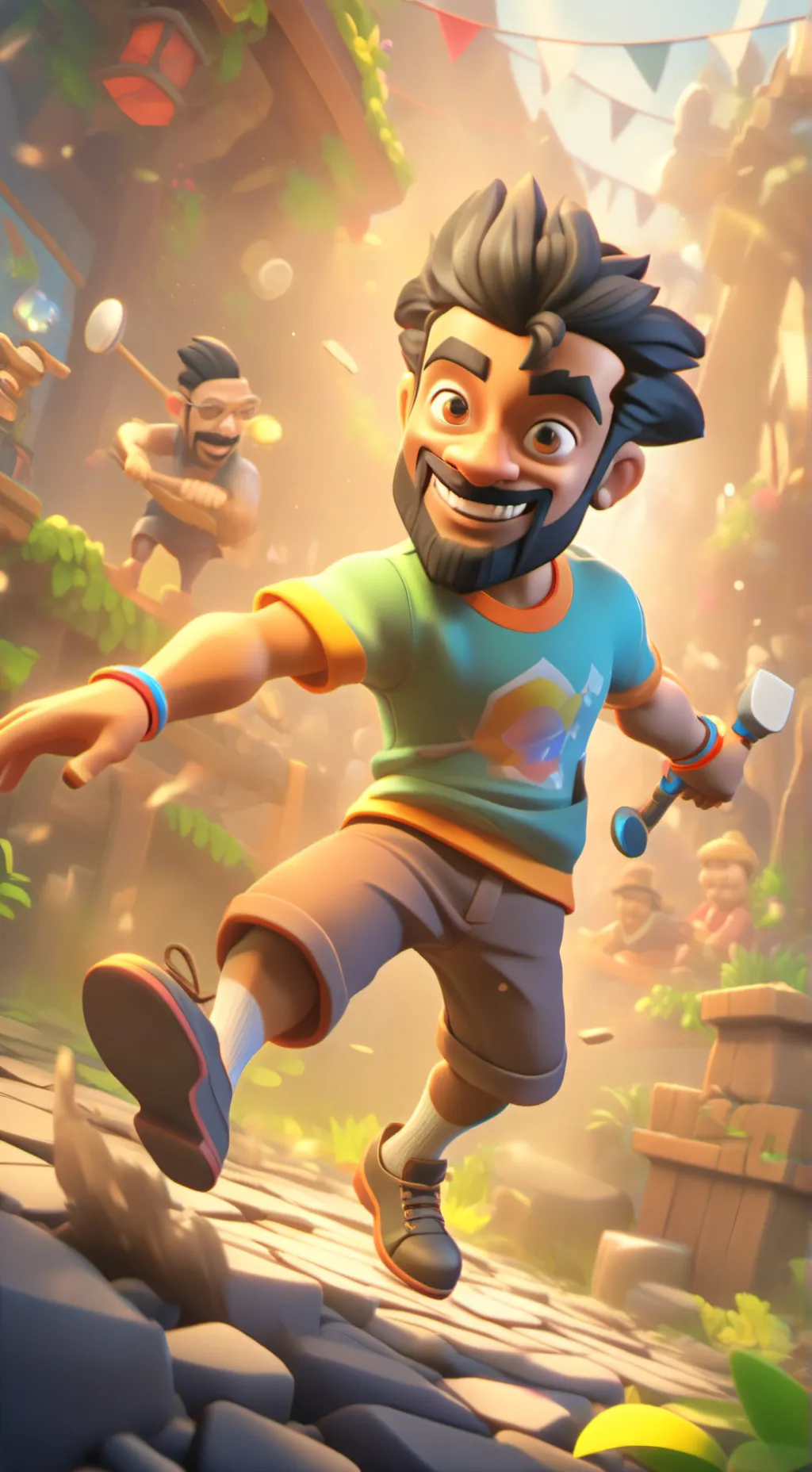 ai character: dum bozo background