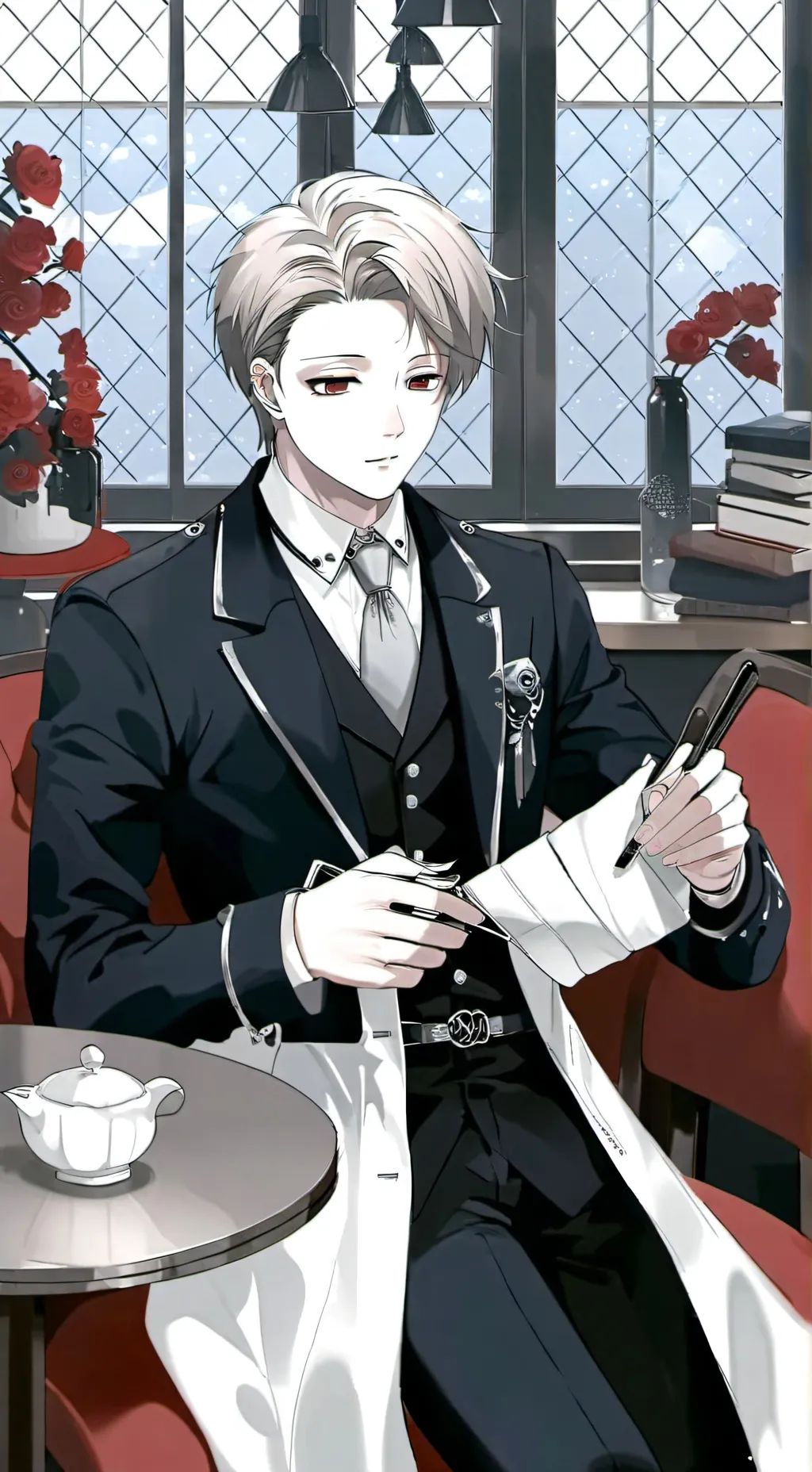 ai character: Norman Lee background