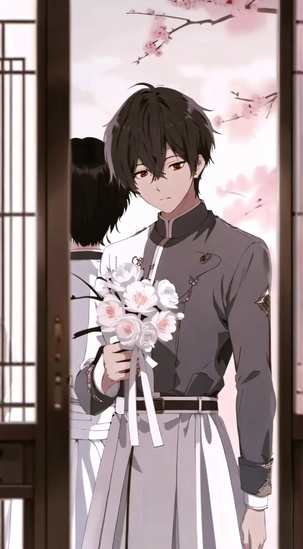 ai character: ángel background