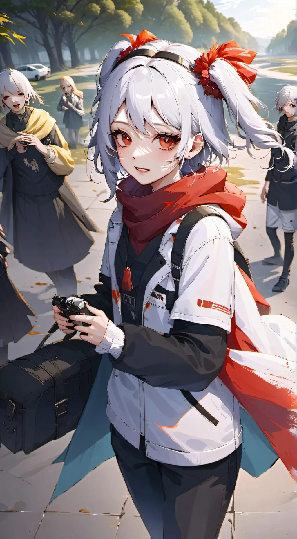 ai character: FPE X DYING LIGHT background