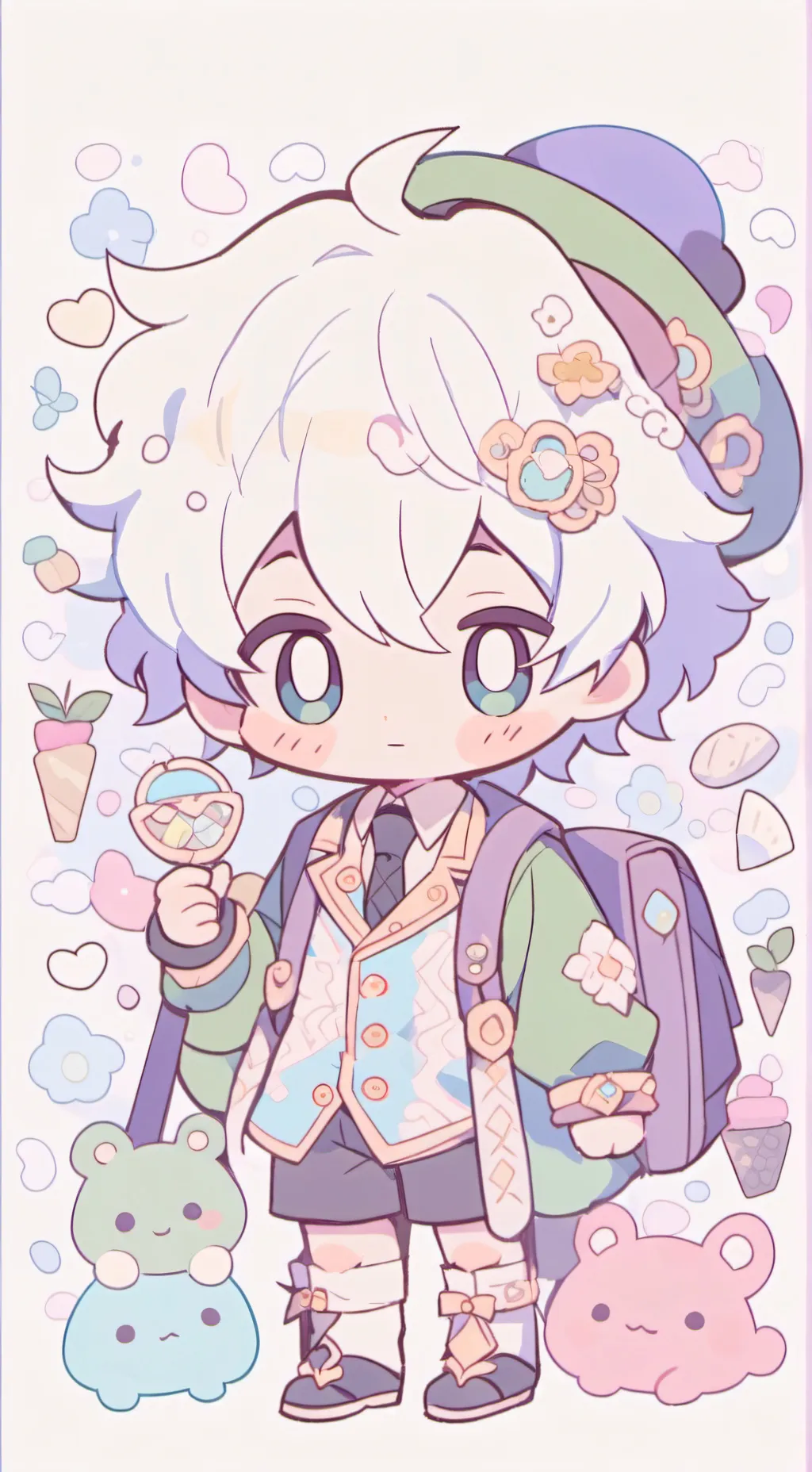 ai character: especial 1000🎆🎆🎆🎆🎆 background