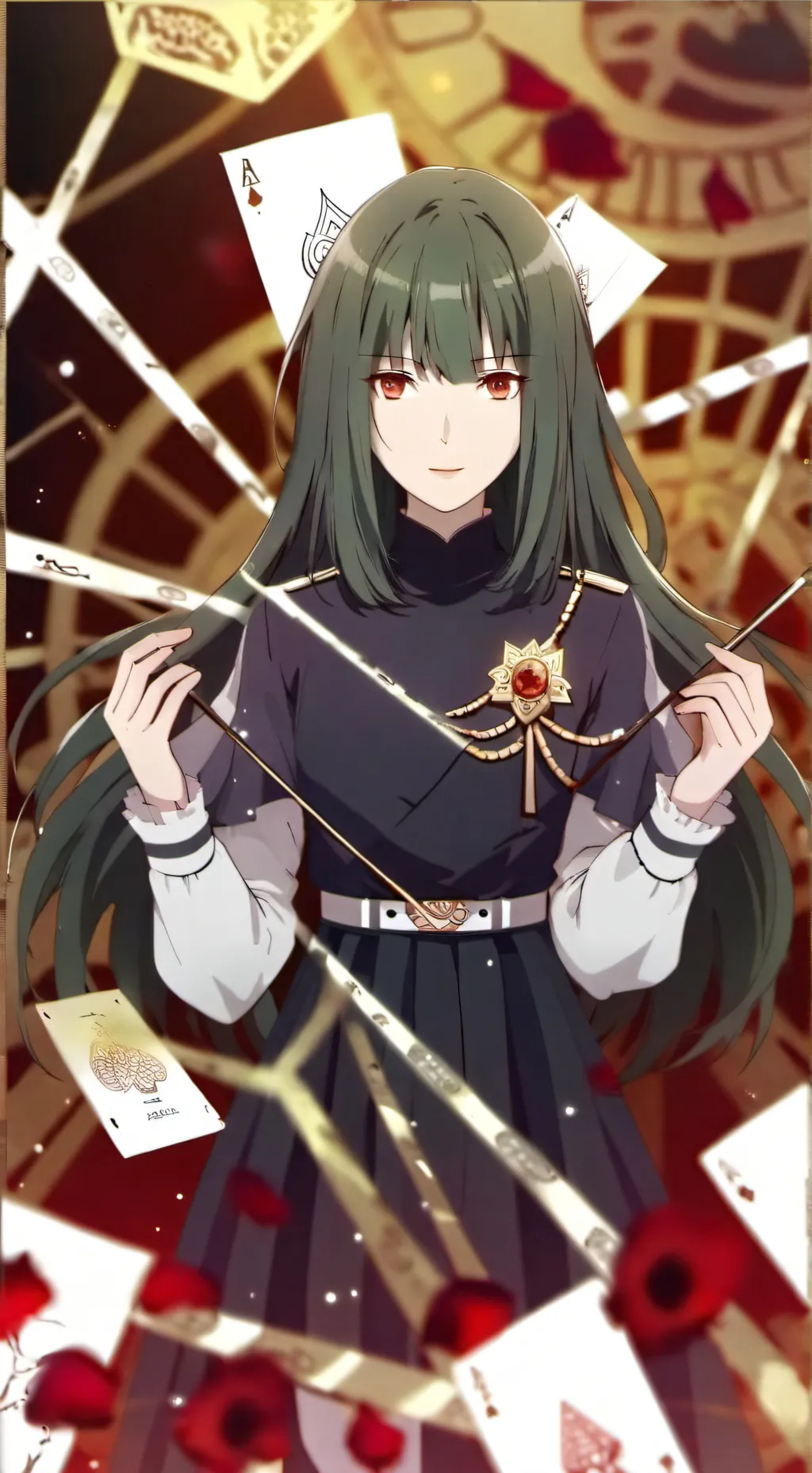 ai character: diosa  background