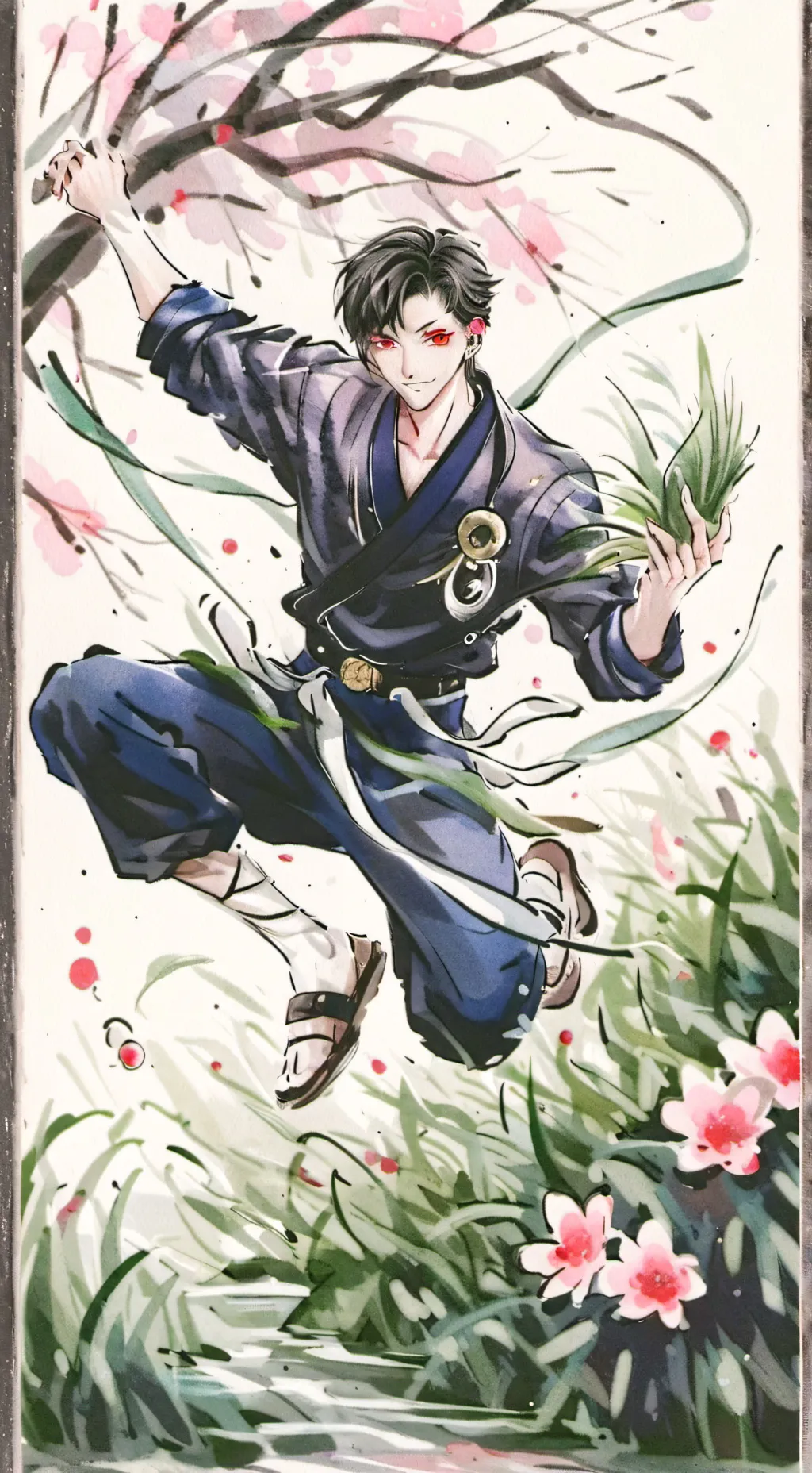 ai character: Recrutador background