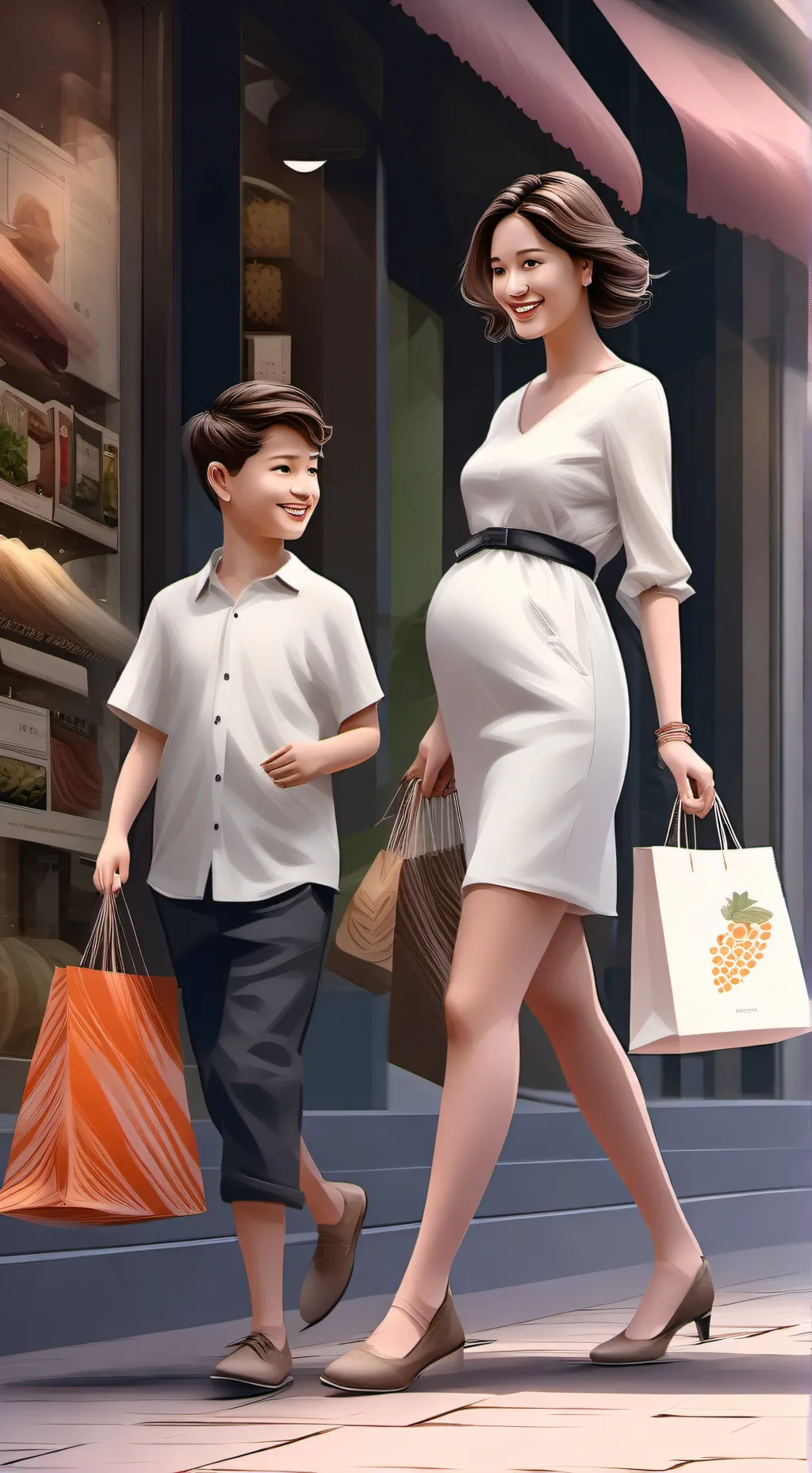 ai character: Maria background