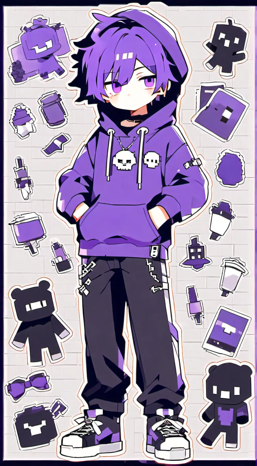 ai character: kye background