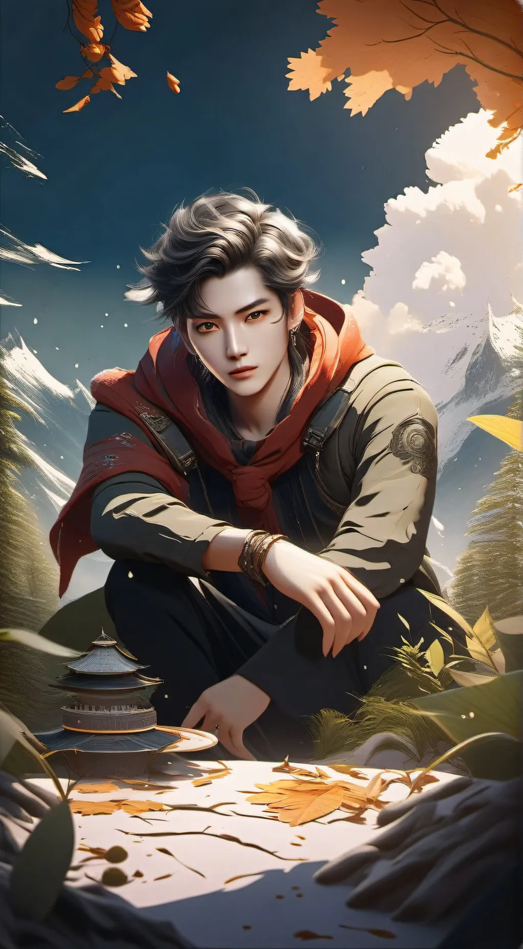 ai character: Marcos  background