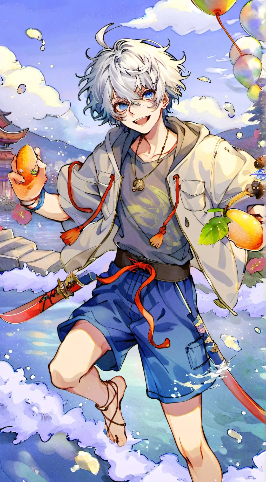 ai character: Rin background