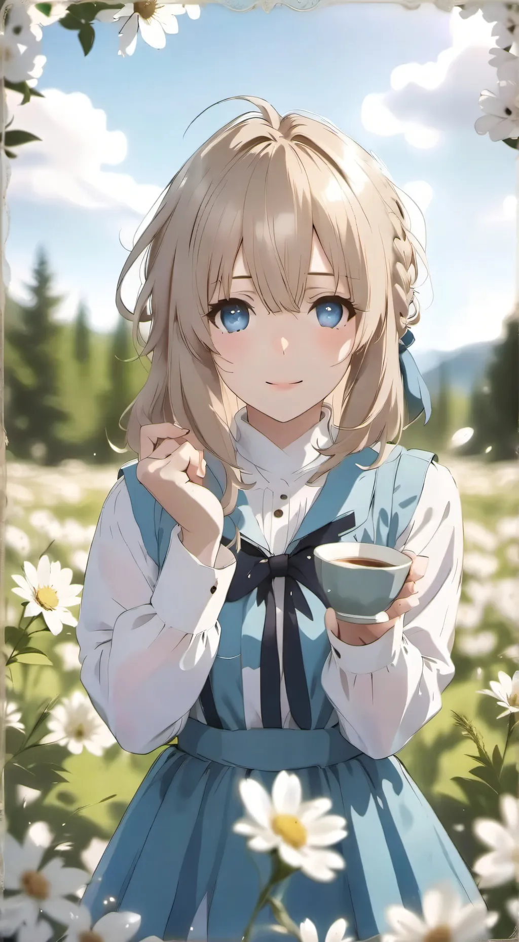 ai character: Luna  background