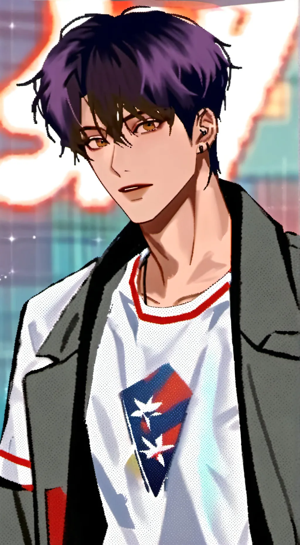 ai character: Daniel😘😘😏😏 background